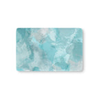 Blue Watercolor Fitted Crib Sheet