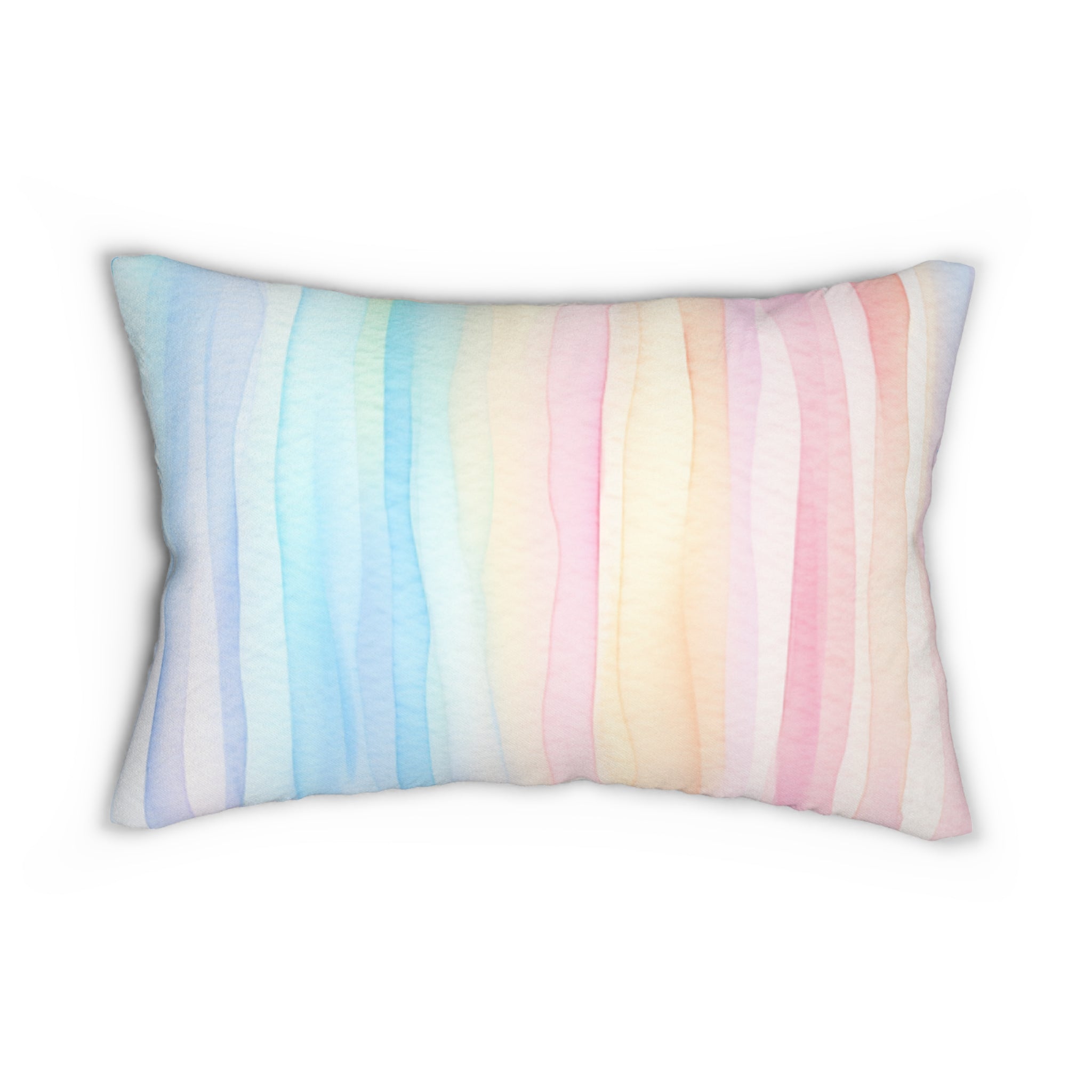 Personalized Pastel Sea 20" by 14" lumbar pillow