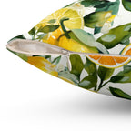 Citrus Grove Pattern Accent Pillow