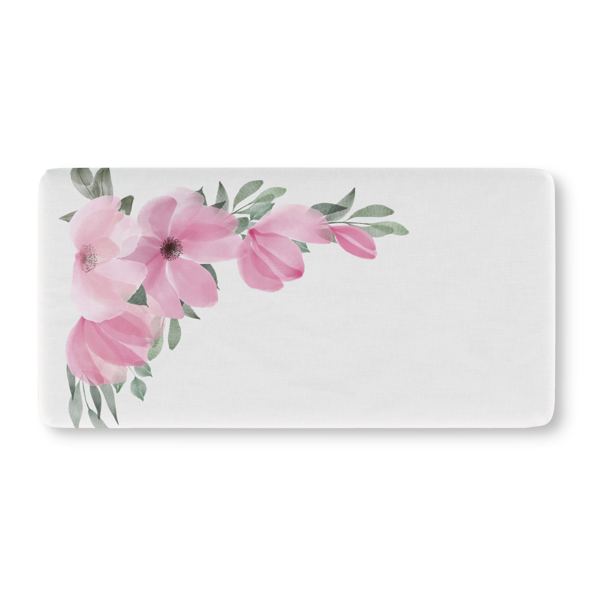 Pink Blossom Fitted Crib Sheet