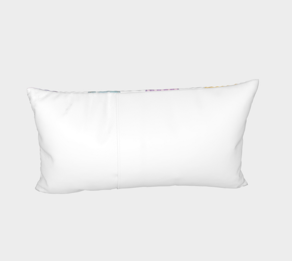 Patchwork Train Polka Dot Cotton Sham