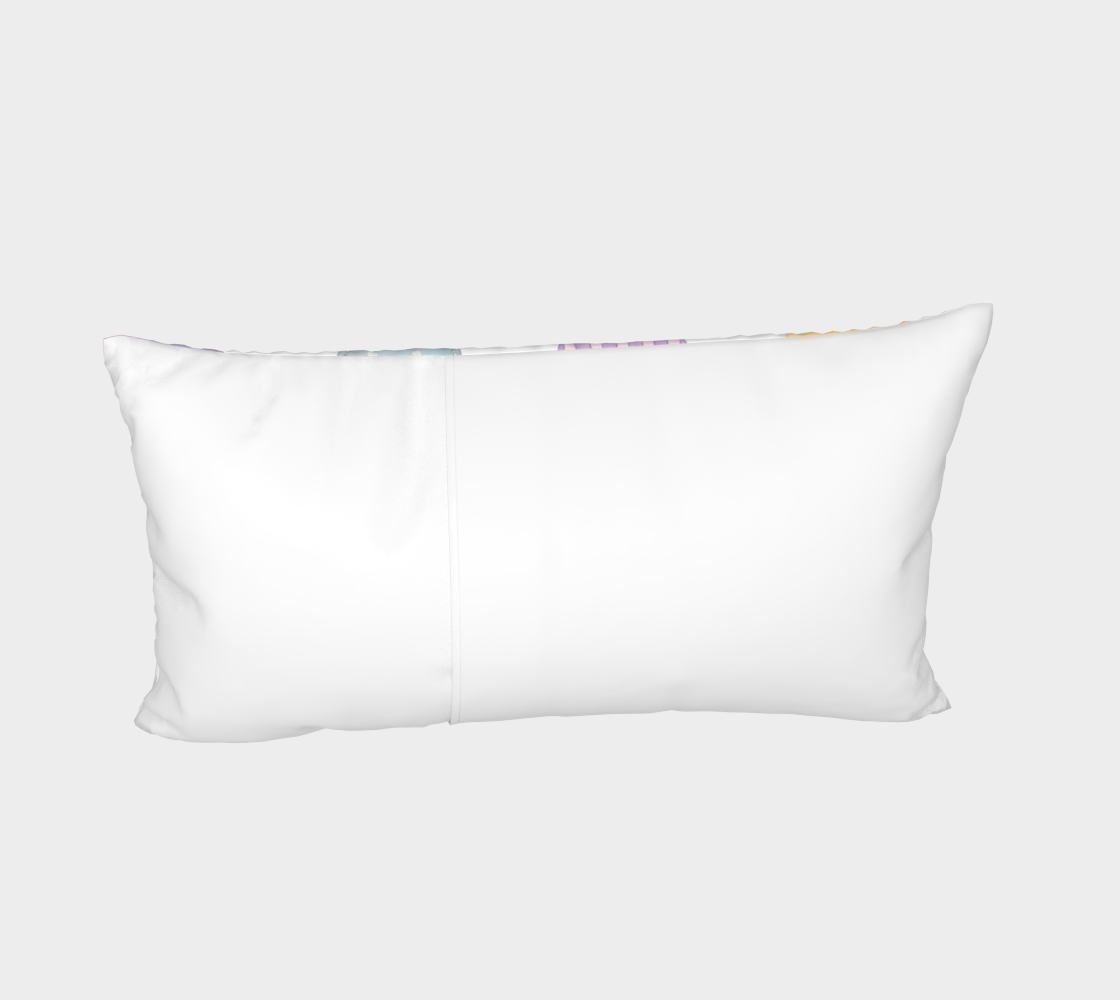Patchwork Train Polka Dot Cotton Sham