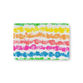 Painterly Brights Pattern Fitted Crib Sheet