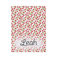 Cheery Cherry Personalized Throw Blanket
