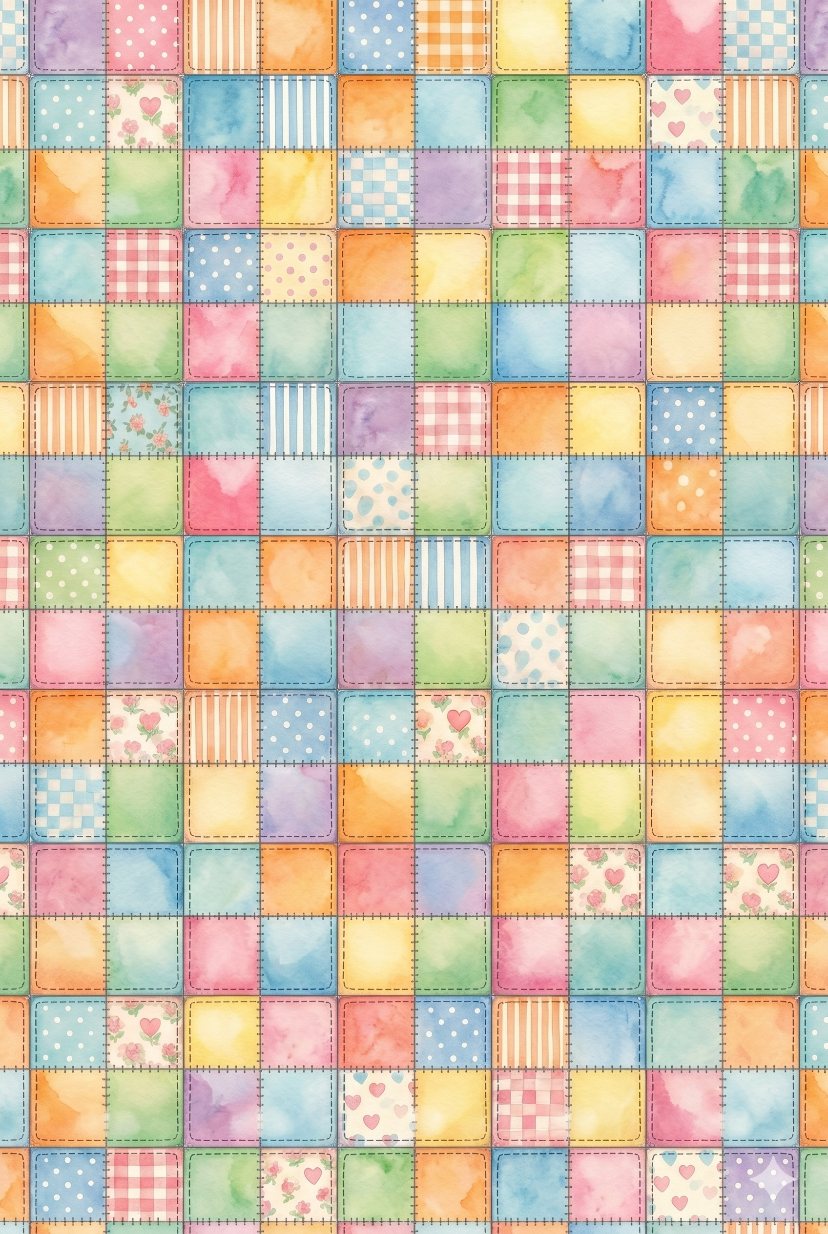Patchwork Train Pattern Cotton Sateen Duvet Cover