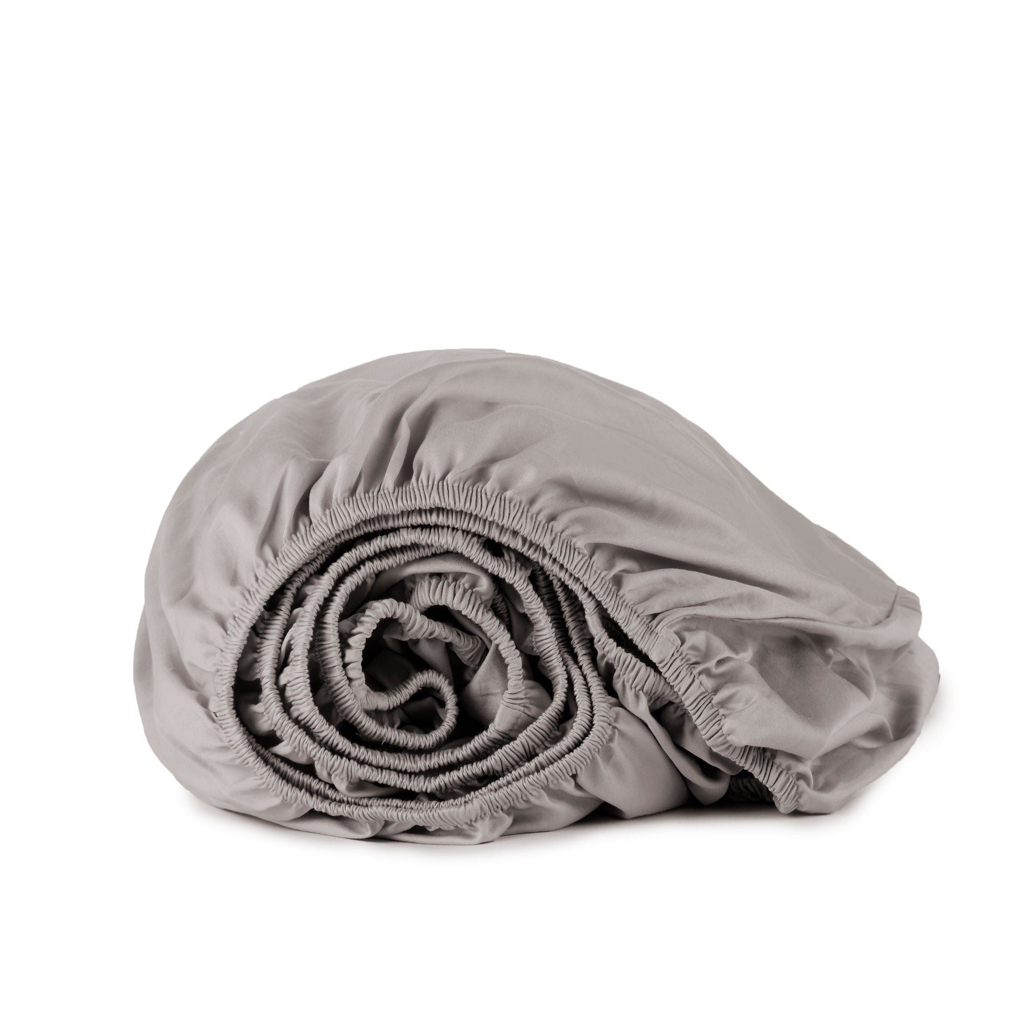 300 TC Sateen Fitted Sheet - Solid Colors