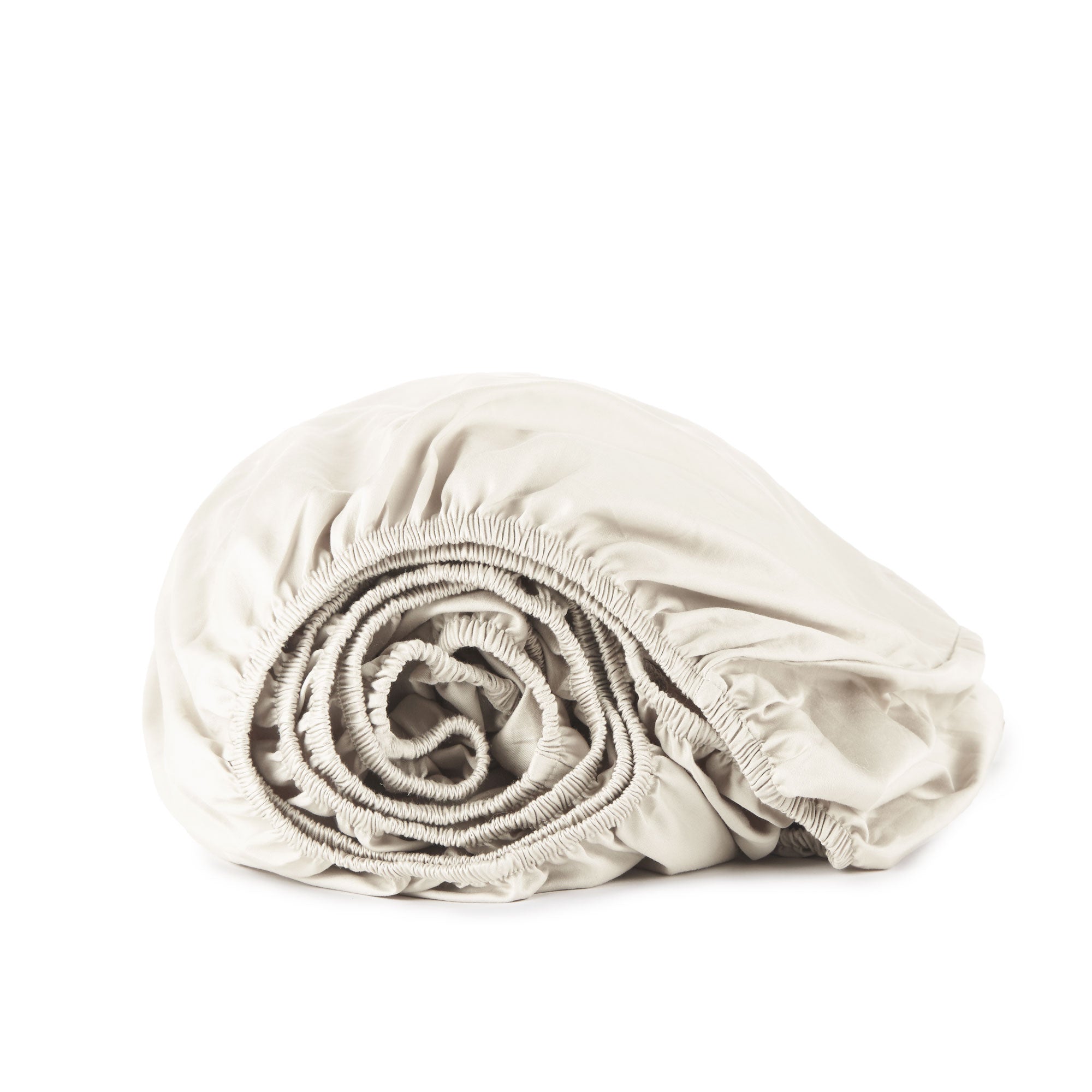 300 TC Sateen Fitted Sheet - Solid Colors