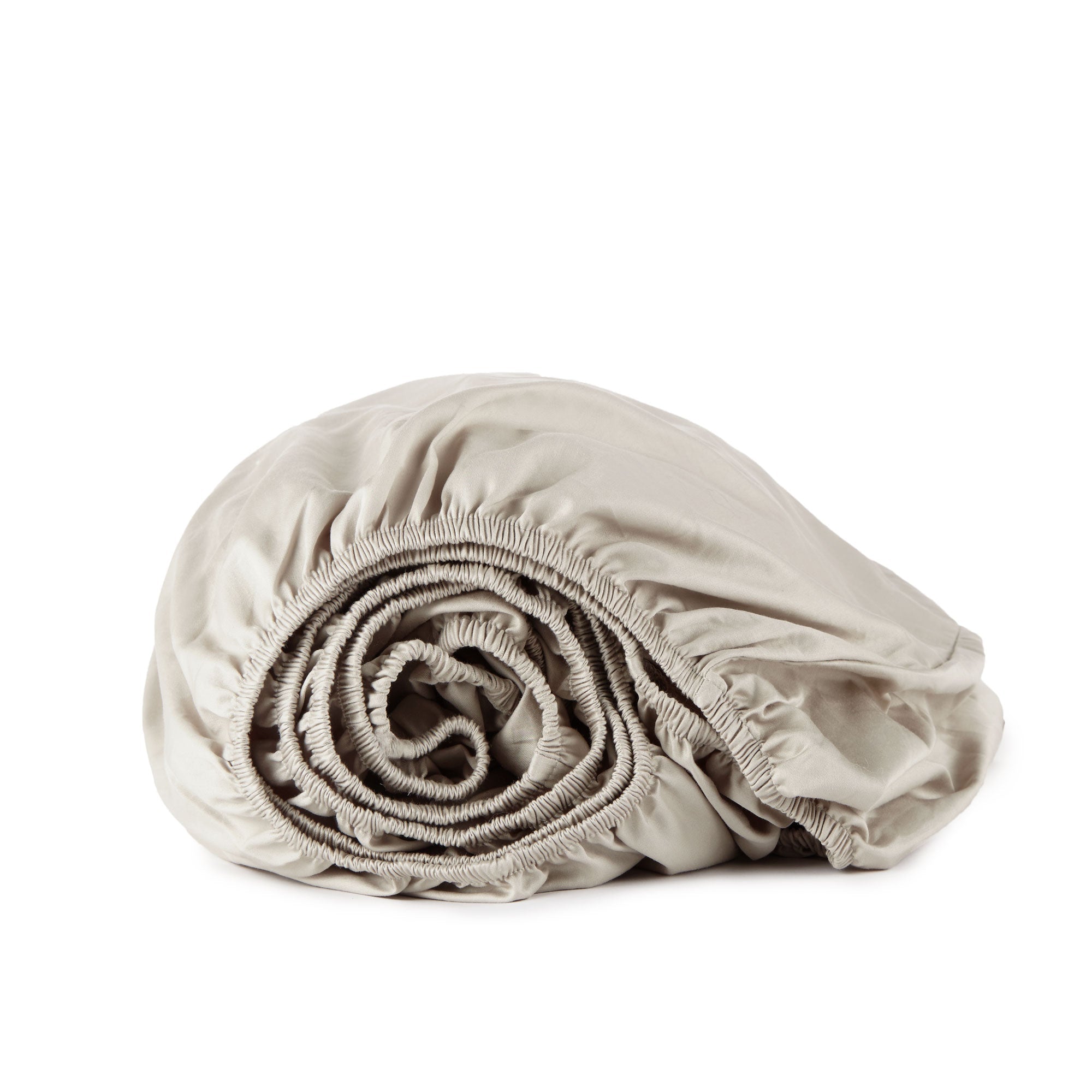 300 TC Sateen Fitted Sheet - Solid Colors