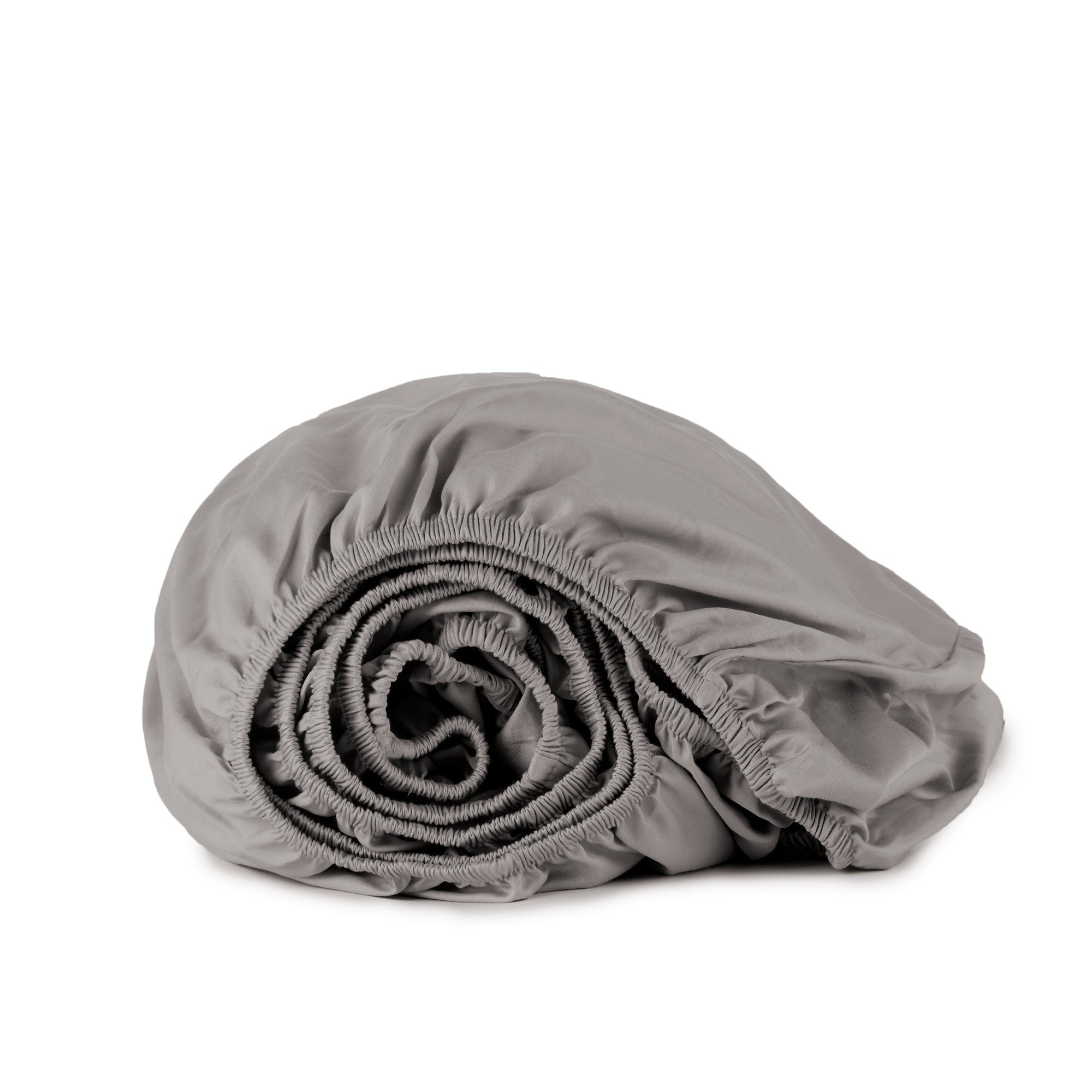 300 TC Sateen Fitted Sheet - Solid Colors