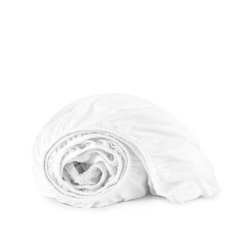 300 TC Sateen Fitted Sheet - Solid Colors