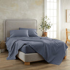 300 TC Sateen Fitted Sheet - Solid Colors