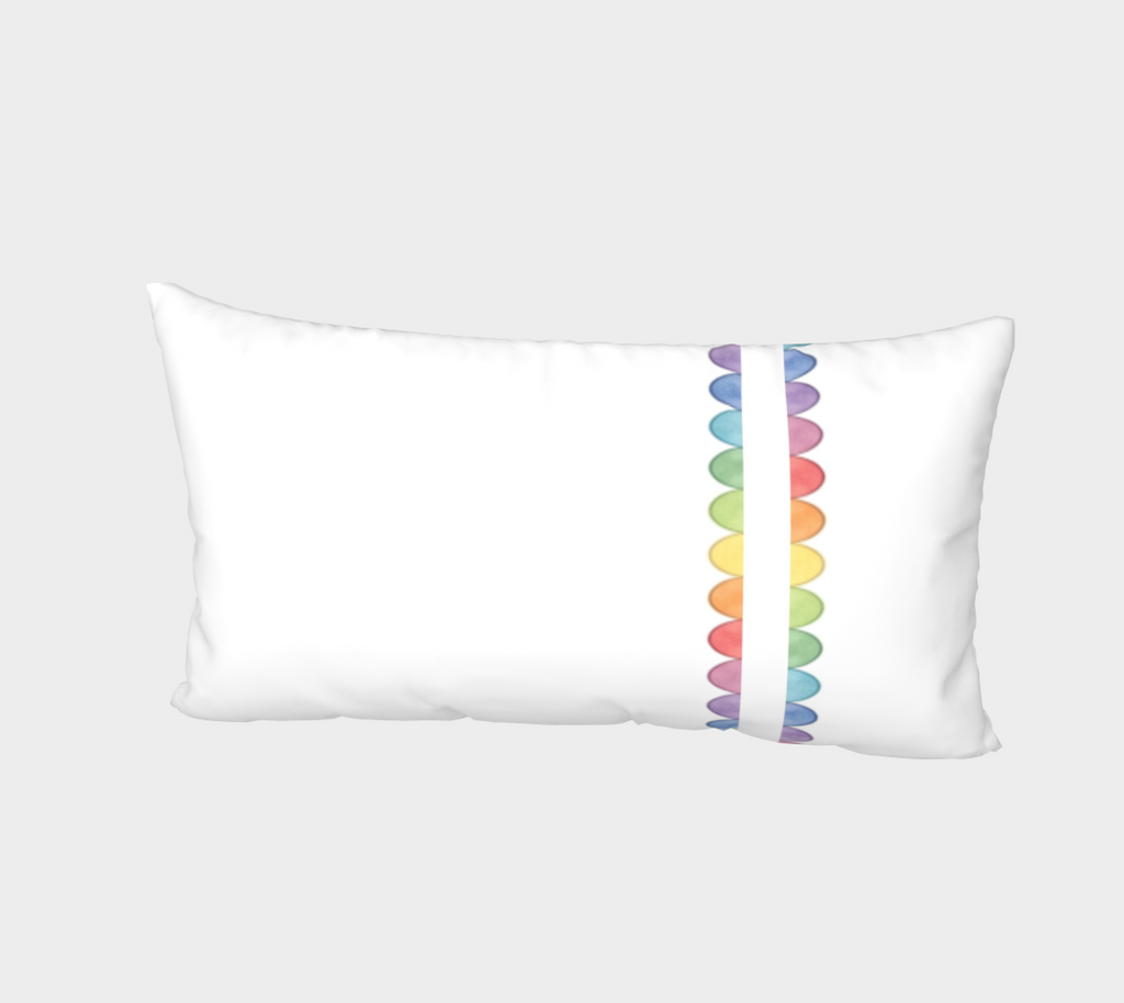 Patchwork Train Single Stripe Cotton Sham