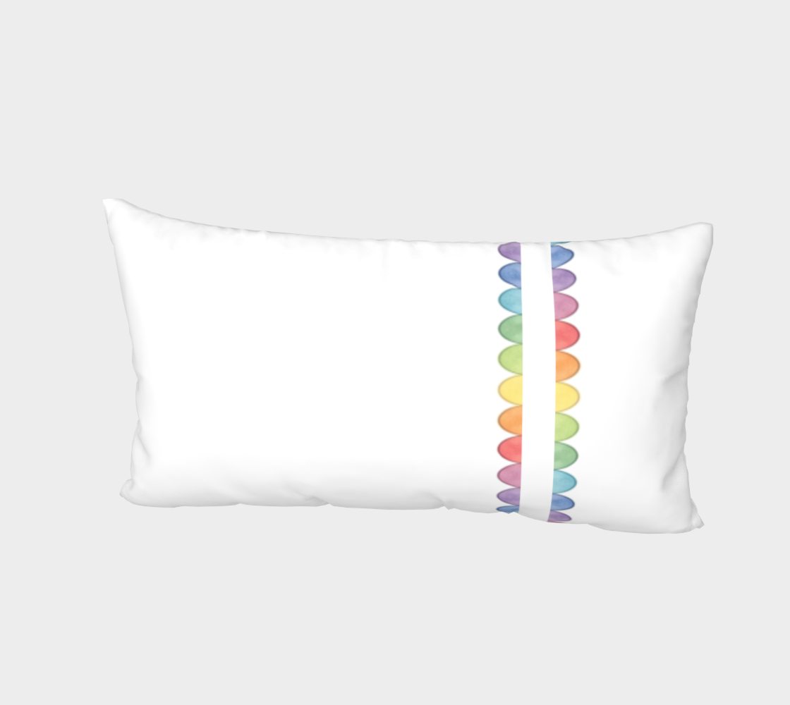 Patchwork Train Single Stripe Cotton Sham