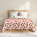 Cheery Cherry Pattern Duvet Cover