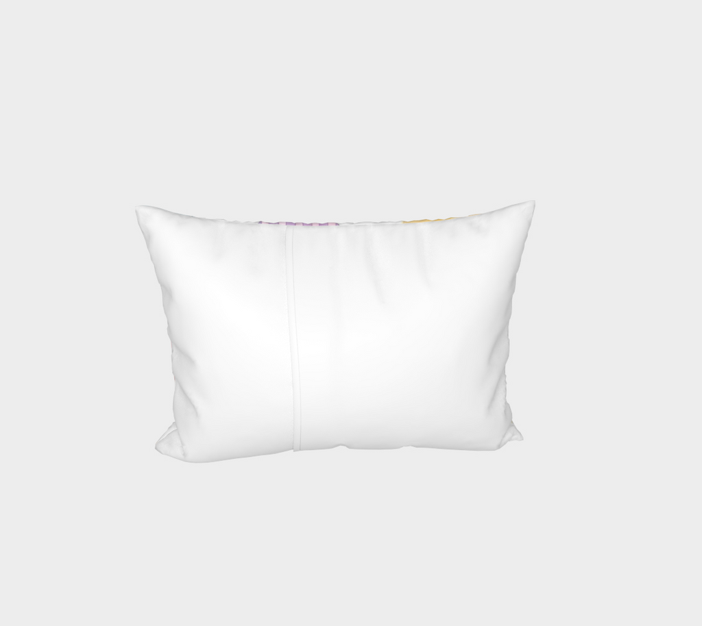 Patchwork Train Polka Dot Cotton Sham