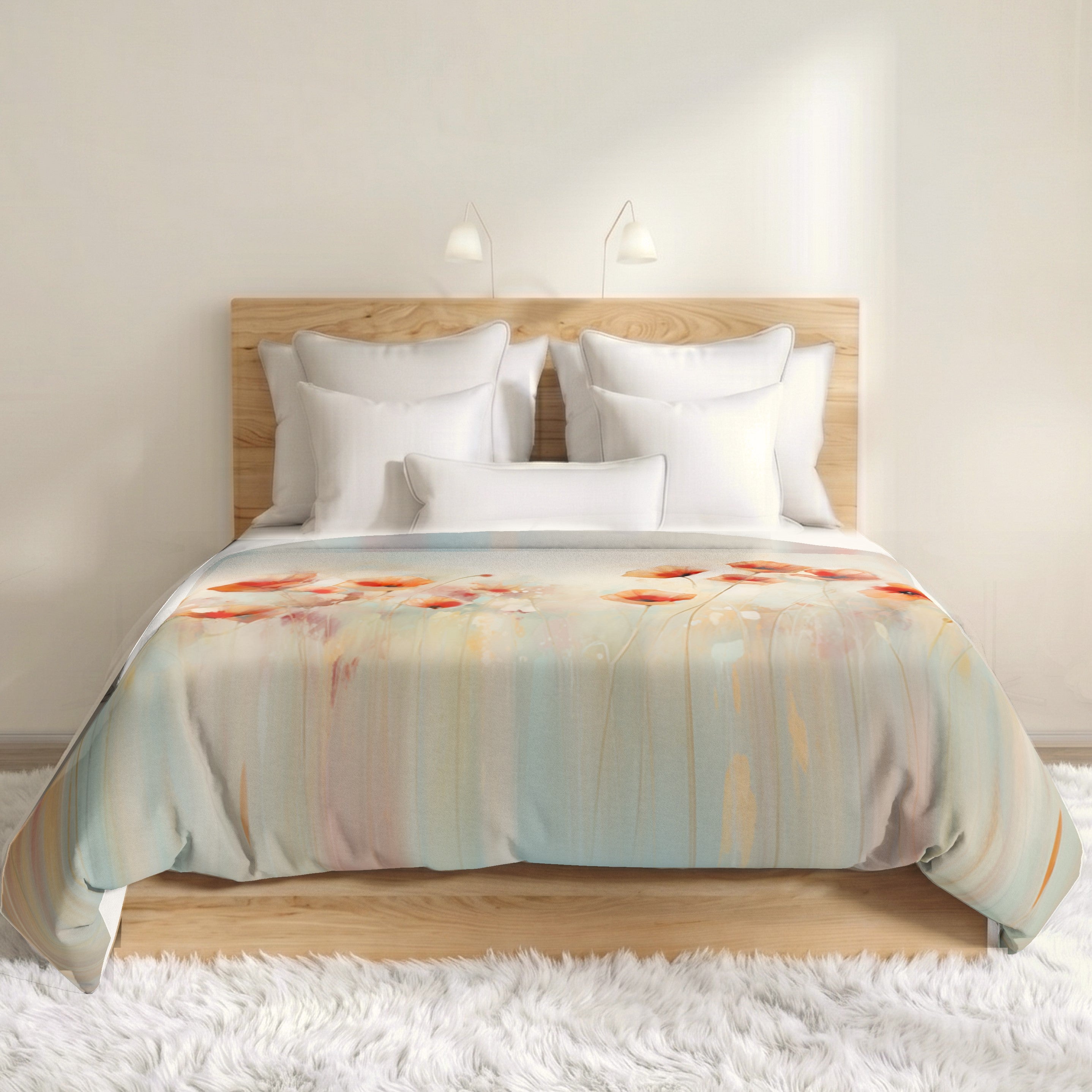 Pretty Poppy Duvet Cover