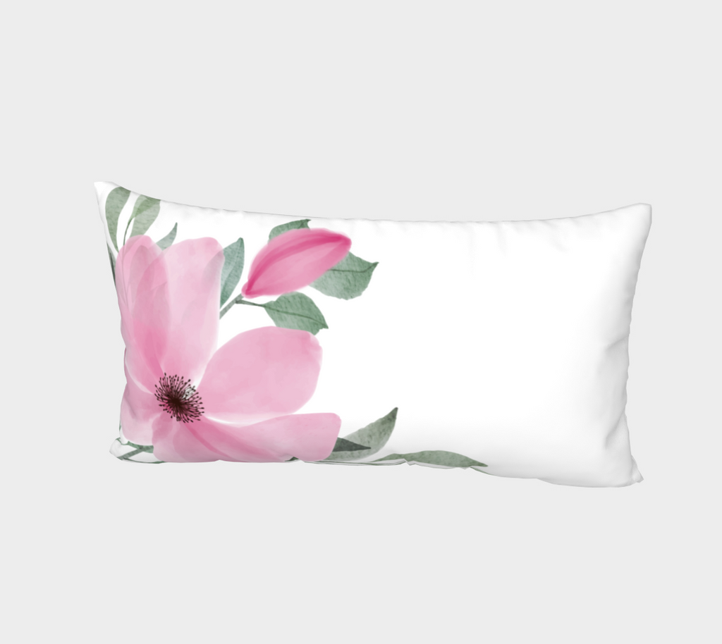 Pink Blossom Right Sided Sham
