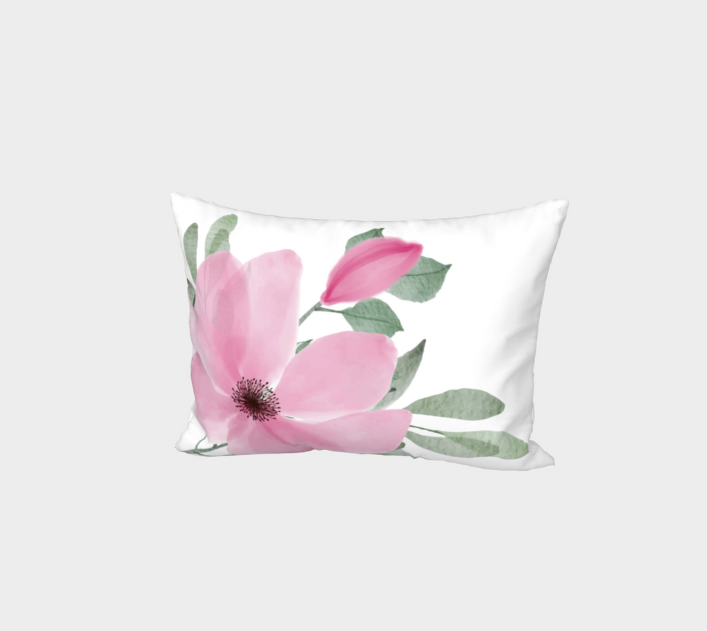 Pink Blossom Right Sided Sham