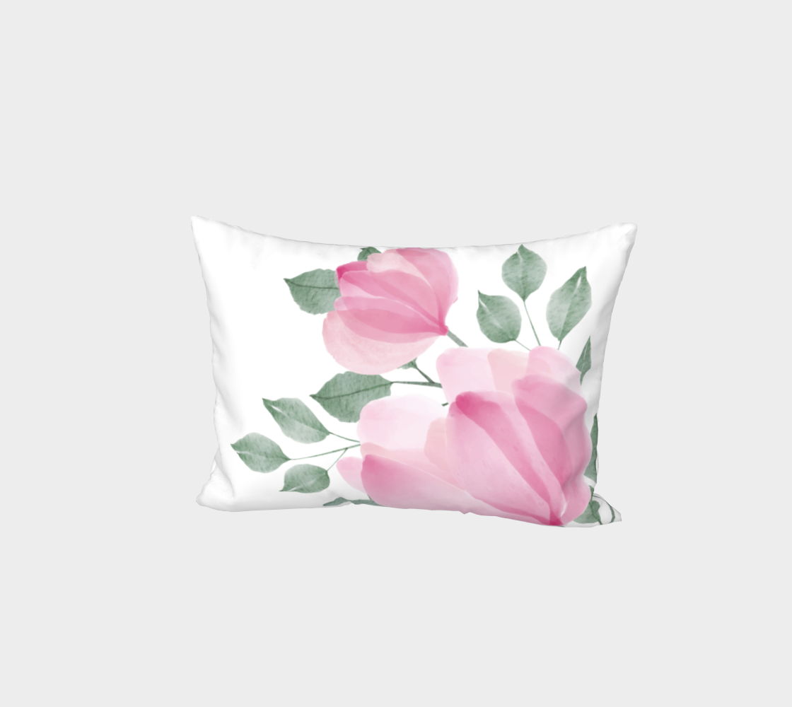Pink Blossom Right Sided Sham