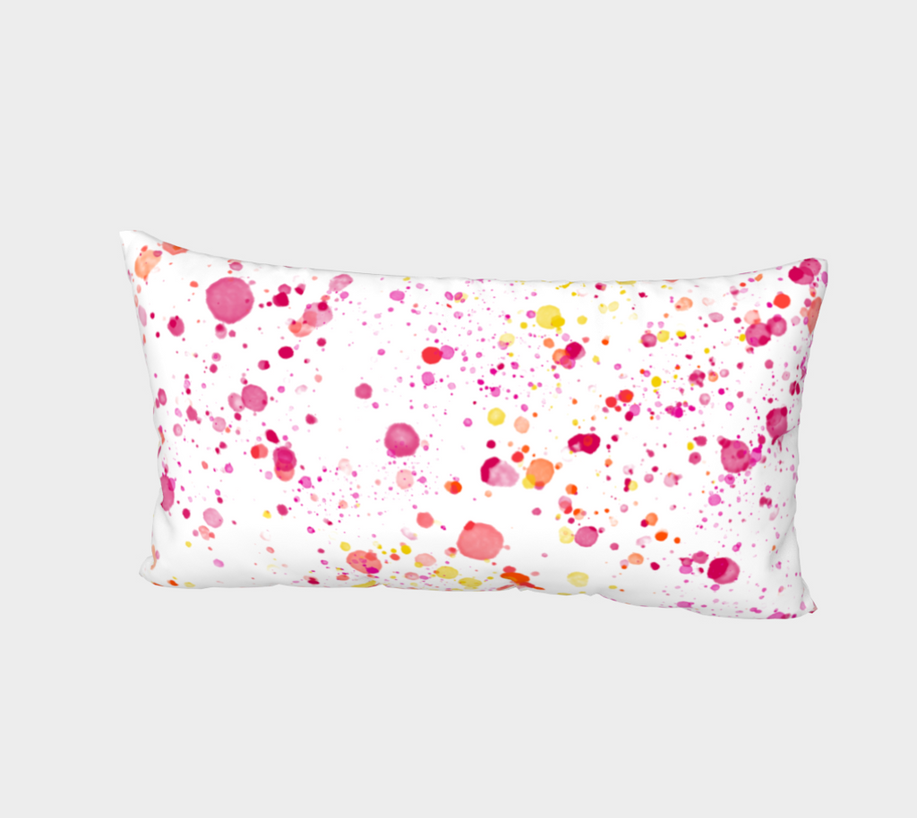Sunset Splatter Sham
