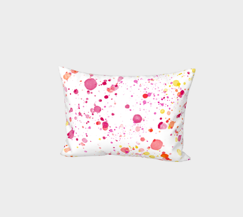 Sunset Splatter Sham