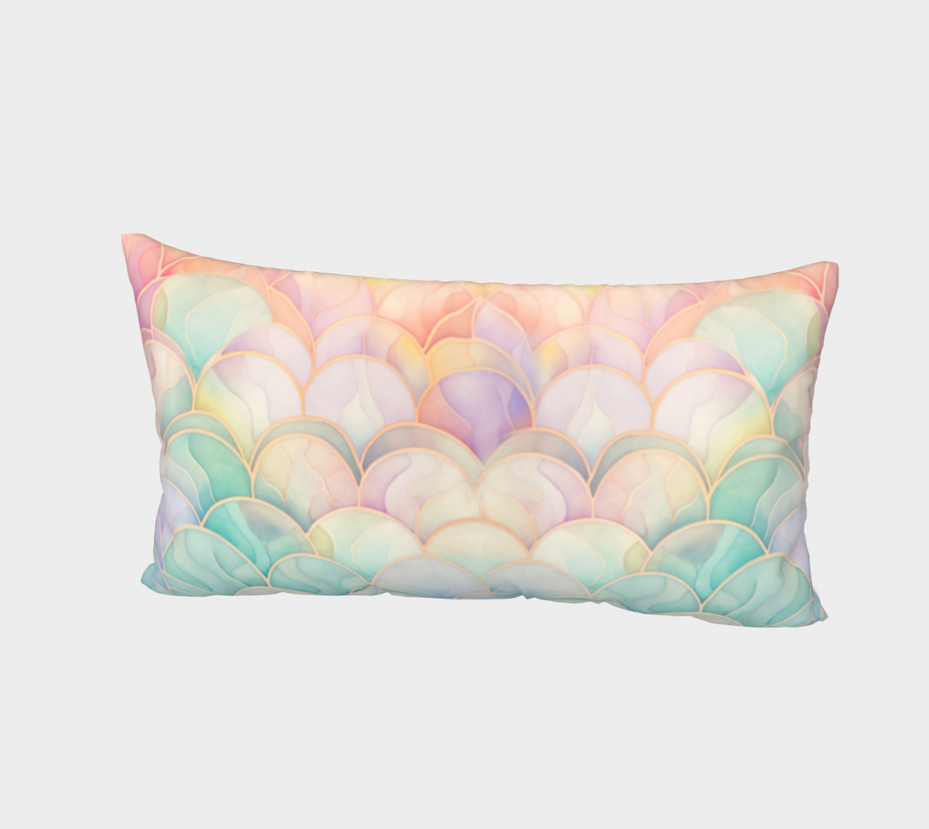 Pastel Sea Scale Sham
