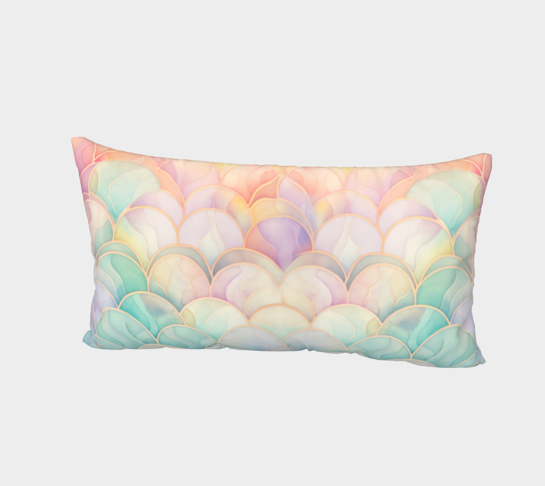 Pastel Sea Scale Sham