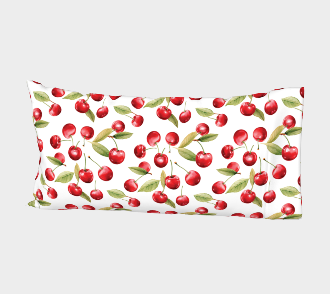 Cheery Cherry Silk Sham