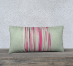 Pink Blossom 24 by 12 pillow cover