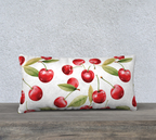 Cheery Cherry 24 by 12 cherry pattern pillow case