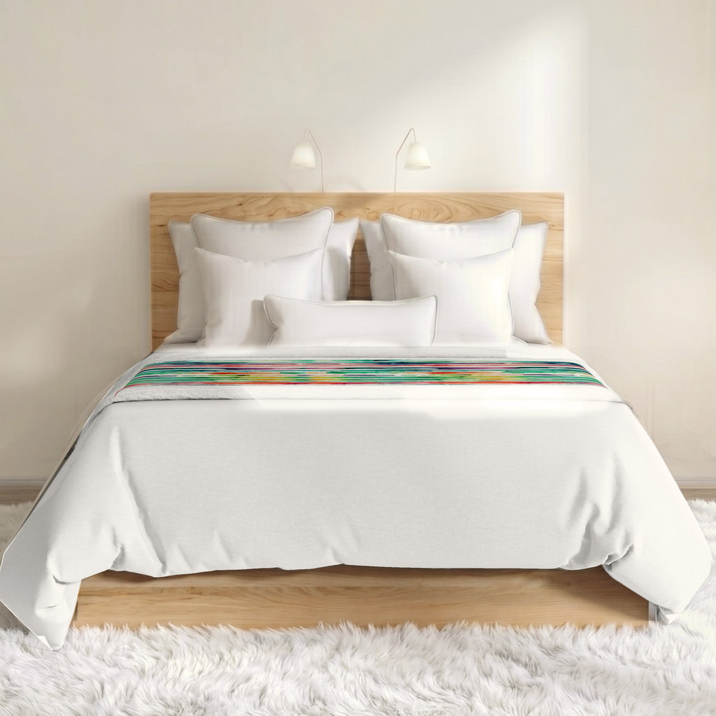 Watercolor Rainbow Duvet Cover
